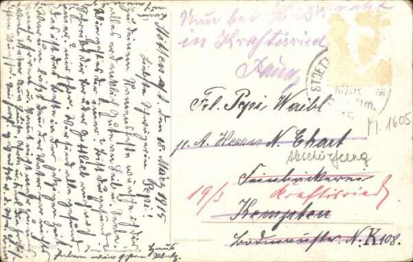 Kuenstlerkarte Serie 304 Wassermühle – Bild 2
