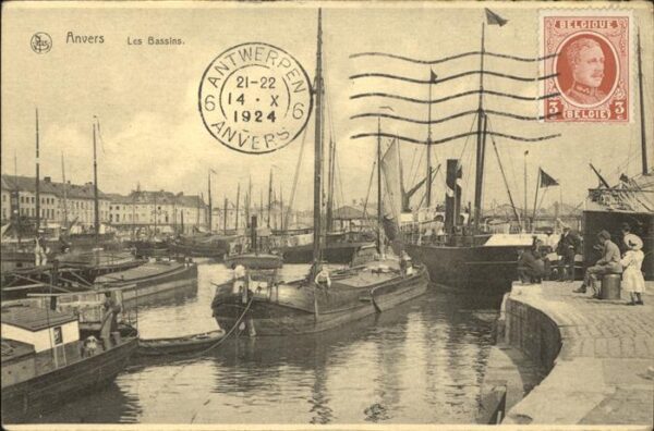 Schiffe Ships Navires Boote Anvers Bassins