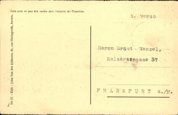Exposition Internationale Anvers 1930 Vieille Belgique Antwerpen – Bild 2