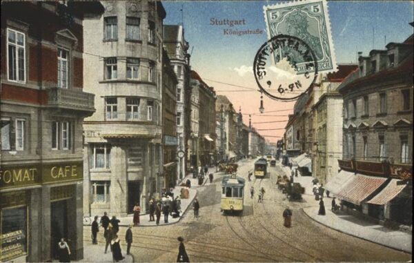 Strassenbahn Stuttgart Königsstrasse