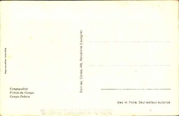 Exposition Internationale Anvers 1930 Congopaleis – Bild 2