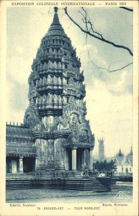 Exposition Coloniale Paris 1931 Angkor Vat