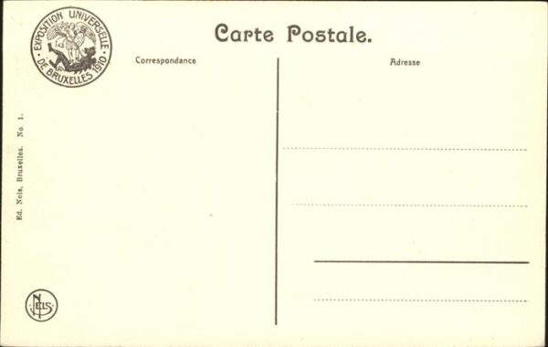 Exposition Universelle Bruxelles 1910 Royaume Merveilleux Restaurant Zillerth – Bild 2