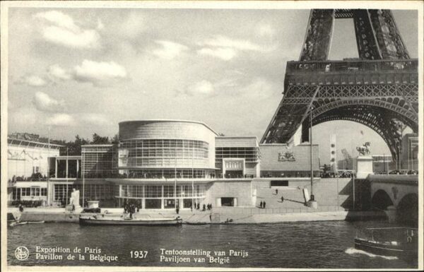Exposition Internationale Paris 1937 Pavillon de la Belgique