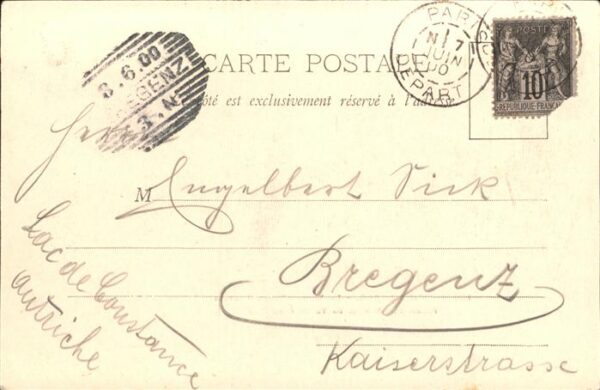 Exposition Universelle Paris 1900 Bateau Terre Neuvien Palais des Armees – Bild 2