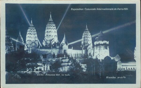 Exposition Coloniale Paris 1931 Angkor Vat