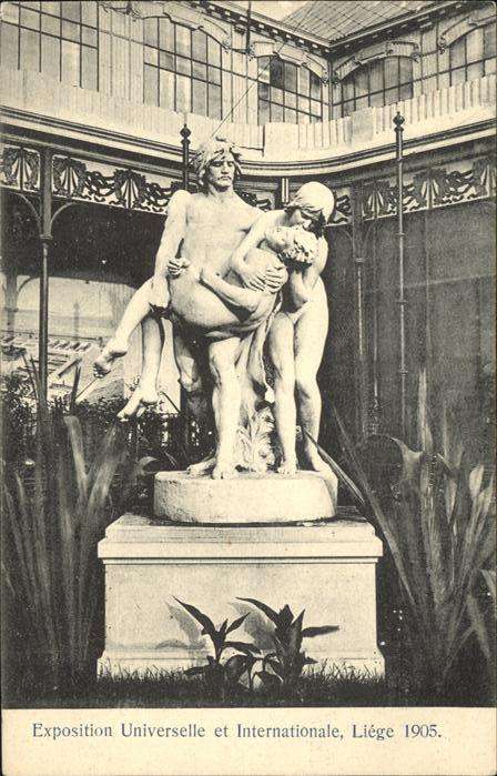 Exposition Universelle Liege 1905 Skulptur