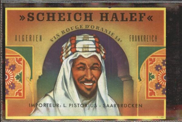 Wein Scheich Halef Algerien Frankreich