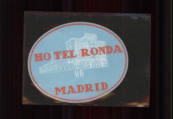 Madrid Spain Hotel Ronda