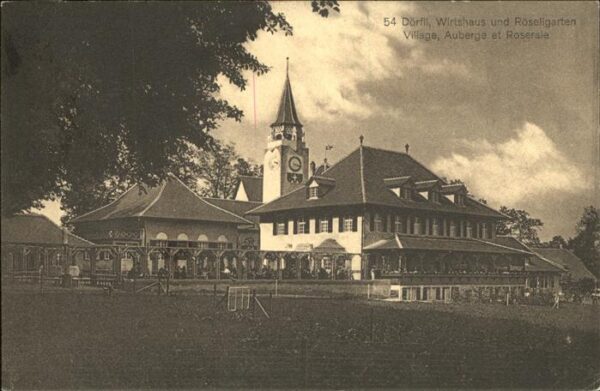 Ausstellung Bern Dörfli Wirtshaus Röseligarten