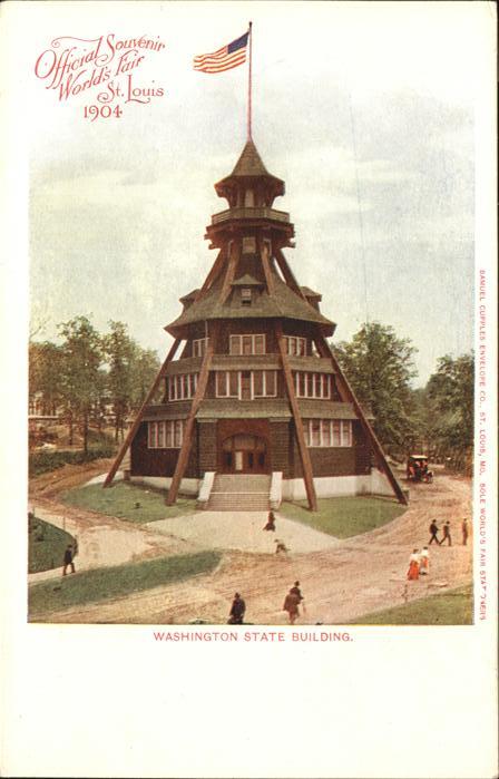 Expositions Worlds Fair St Louis Washington State B
