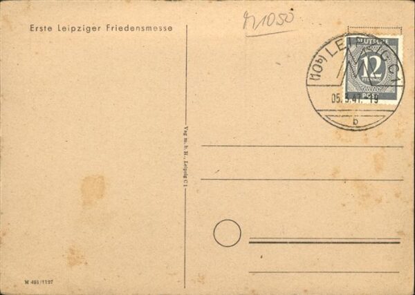 Events Leipziger Friedensmesse Künstlerkarte – Bild 2