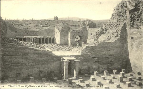 Timgad Tepidarium et Caldarium principal des G