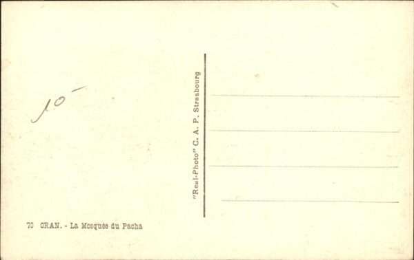 Oran Algerie La Mosquee du Pacha – Bild 2