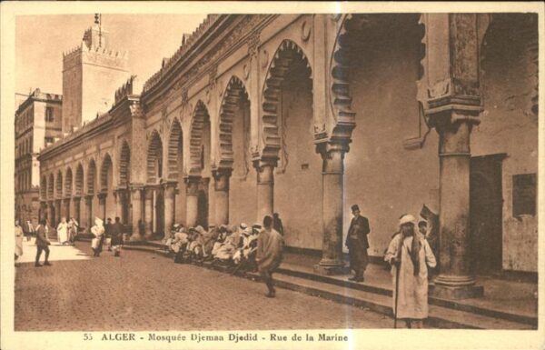 Alger Algerien Mosquee Djemaa Djedid Rue de la Marine