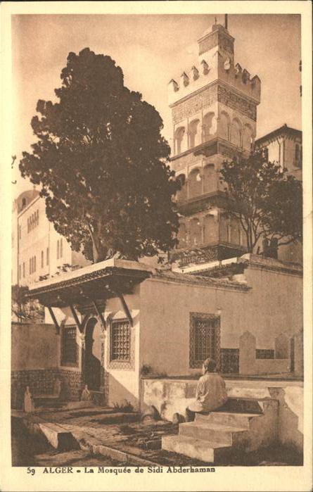 Alger Algerien La Mosquee de Sidi_Abderhaman