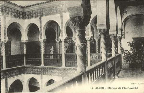 Alger Algerien Interieur de l Archeveche