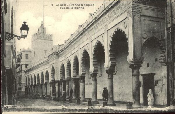 Alger Algerien Grande Mosquee Rue de la Marine