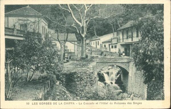 Blida Algerien Les Gorges de la Chiffa La Cascade et l