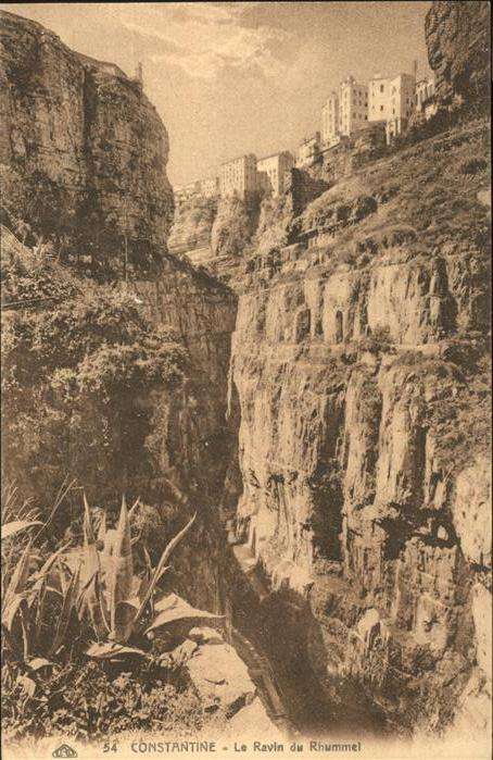 Constantine Algerien Le Ravin du Rhummel