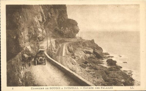Djidjelli Corniche de Bougie a Djidjelli Entree d
