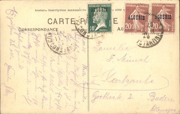 Constantine Algerien Panorama pris de la Route de Setif et P – Bild 2