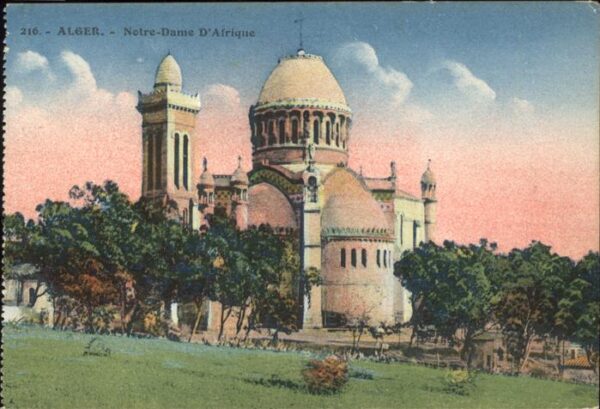 Alger Algerien Notre Dame d Afrique