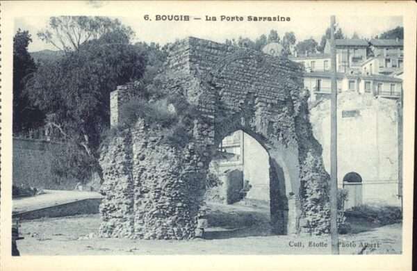 Bougie Bejaia Algeria La Porte Sarrasine Ruine