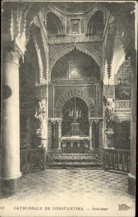 Constantine Algerien Cathedrale Interieur
