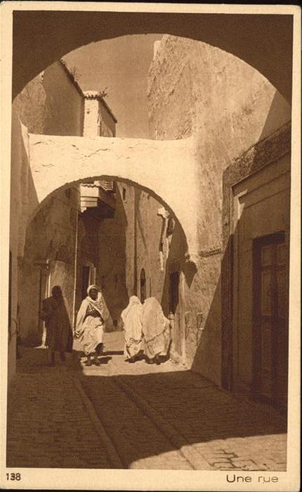 Alger Algerien Strassenpartie