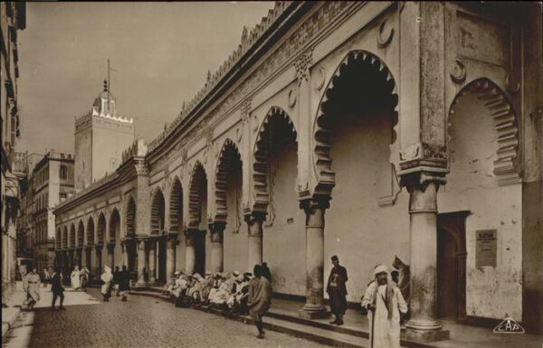 Alger Algerien Mosquee Djemaa_Djedid et Rue de la Mari