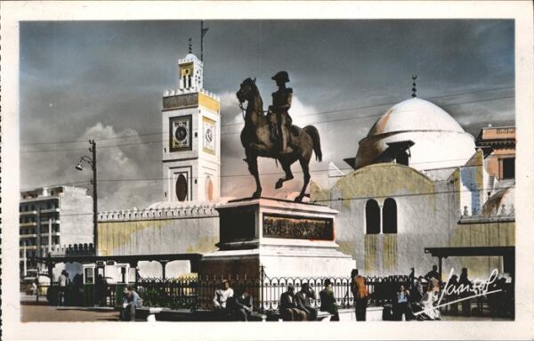 Alger Algerien Place du Gouvernement Statue du Duc d O