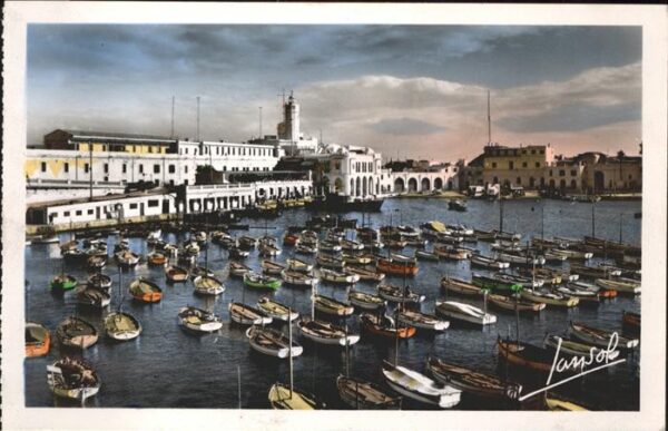 Alger Algerien L Amiraute Hafen Boote