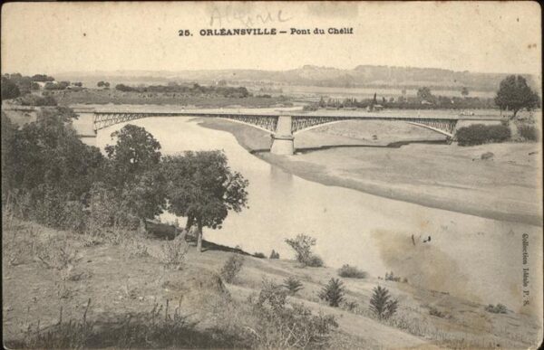Orleansville Pont du Chelif Brücke