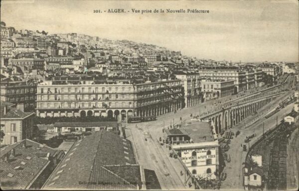 Alger Algerien Vue prise de la Nouvelle Prefecture