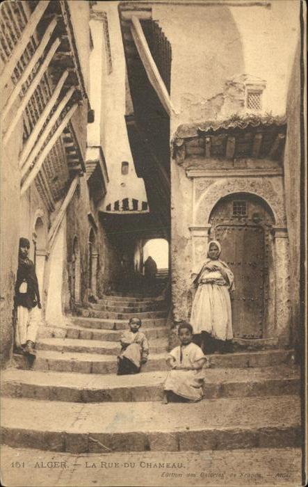 Alger Algerien La Rue du Chameau