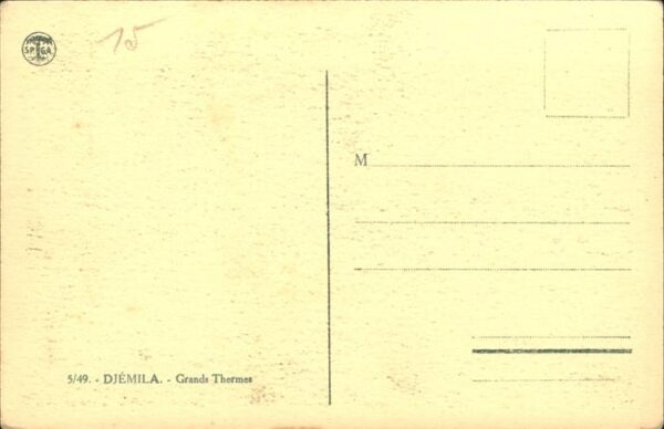 Djemila Grands Thermes – Bild 2