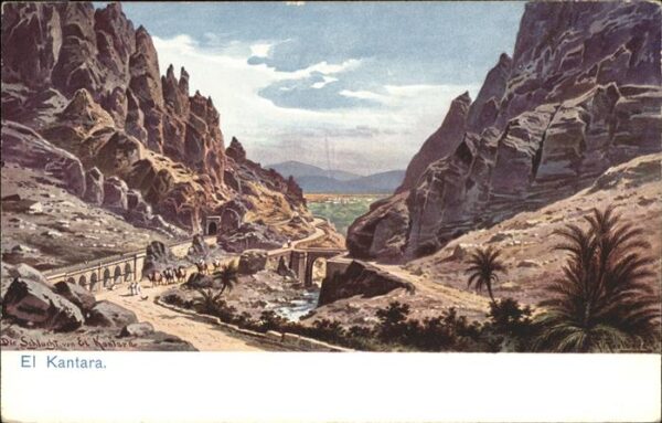 El Kantara Les Gorges Schlucht