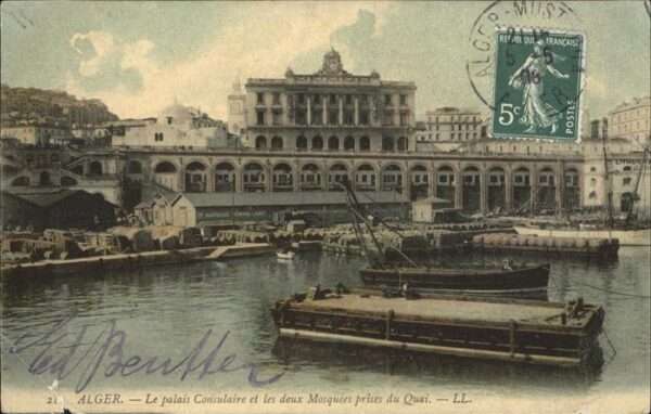 Alger Algerien Palais Consulaire et les deux Mosquees