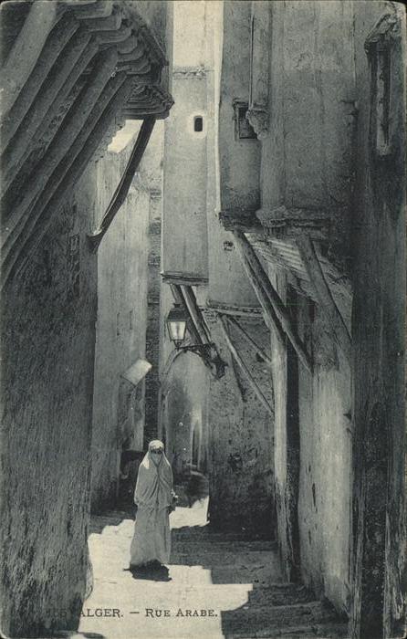 Alger Algerien Rue arabe