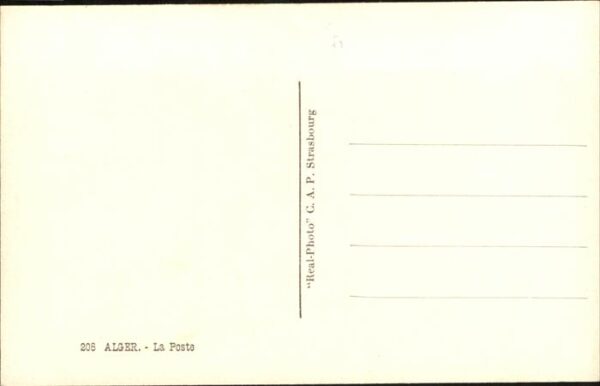 Alger Algerien La Poste – Bild 2