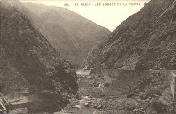 Blida Algerien Les Gorges de la Chiffa Schlucht