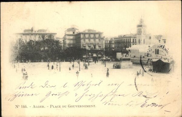 Alger Algerien Place du Gouvernement