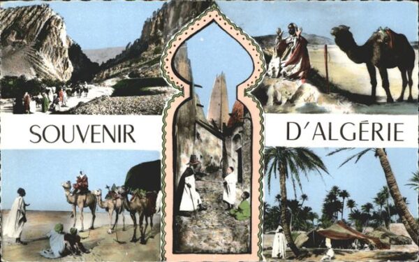 Algerien Souvenir d Algerie Kamel Schlucht W?ste