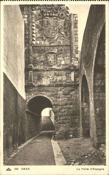 Oran Algerie La Porte d Espagne Tor