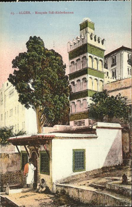 Alger Algerien La Mosquee de Sidi_Abderhaman
