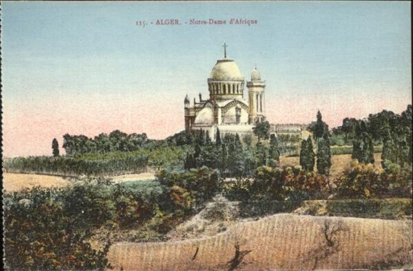 Alger Algerien Notre Dame d Afrique