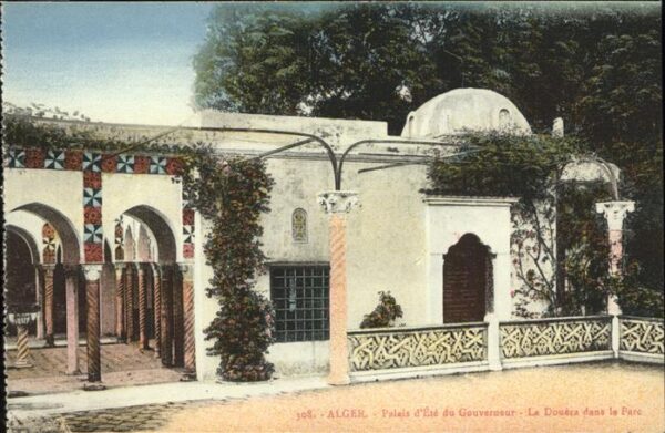 Alger Algerien Palais d Ete du Gouverneur La Douera da