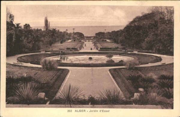 Alger Algerien Jardin essai