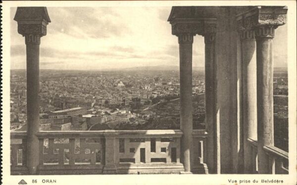 Oran Algerie Vue prise du Belvedere